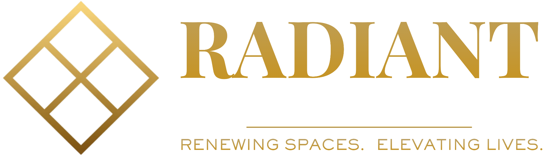 Radiant Property Renewal — Renewing Spaces. Elevating Lives.
